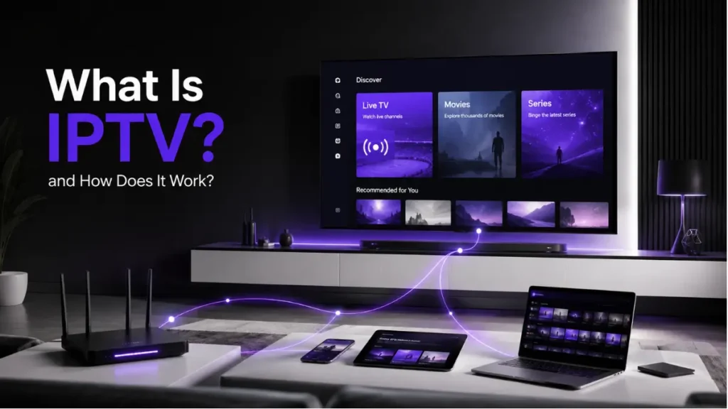 What is IPTV and how internet television works on connected devices